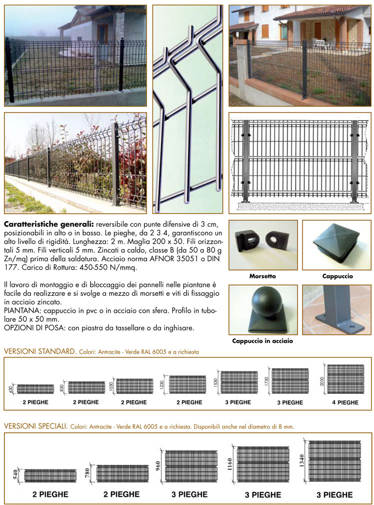 Recinzioni modulari metalwave